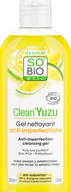 Clean'Yuzu Gel Detergente, 200 ml
