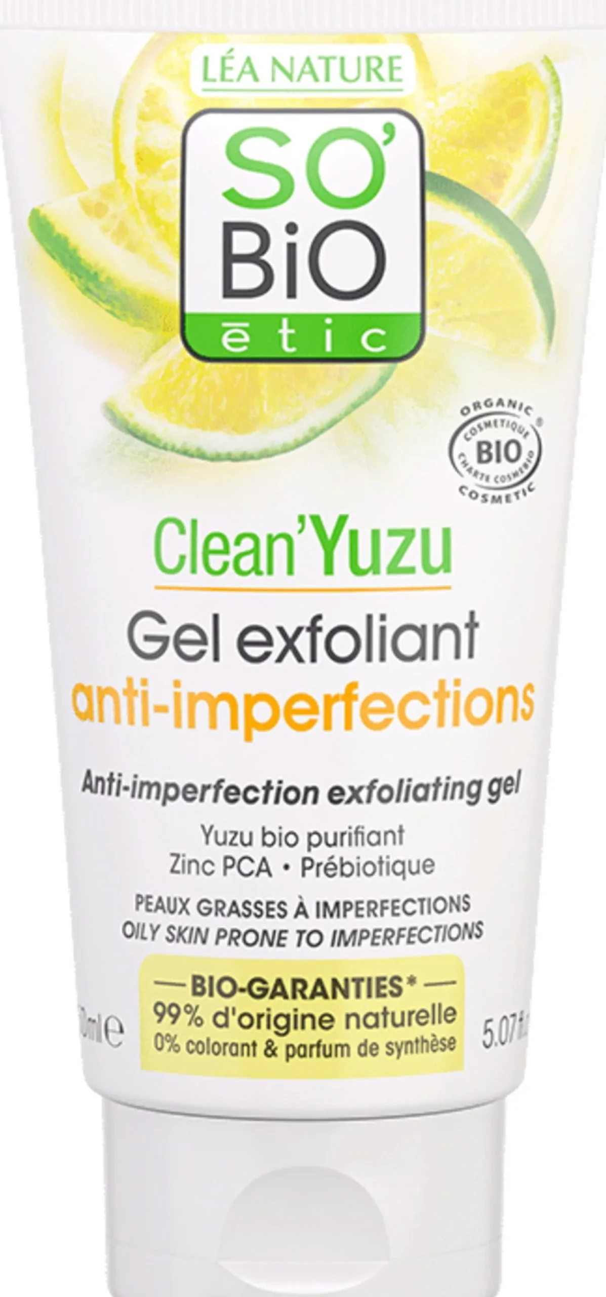 Clean'Yuzu Gel Peeling Esfoliante, 150 ml