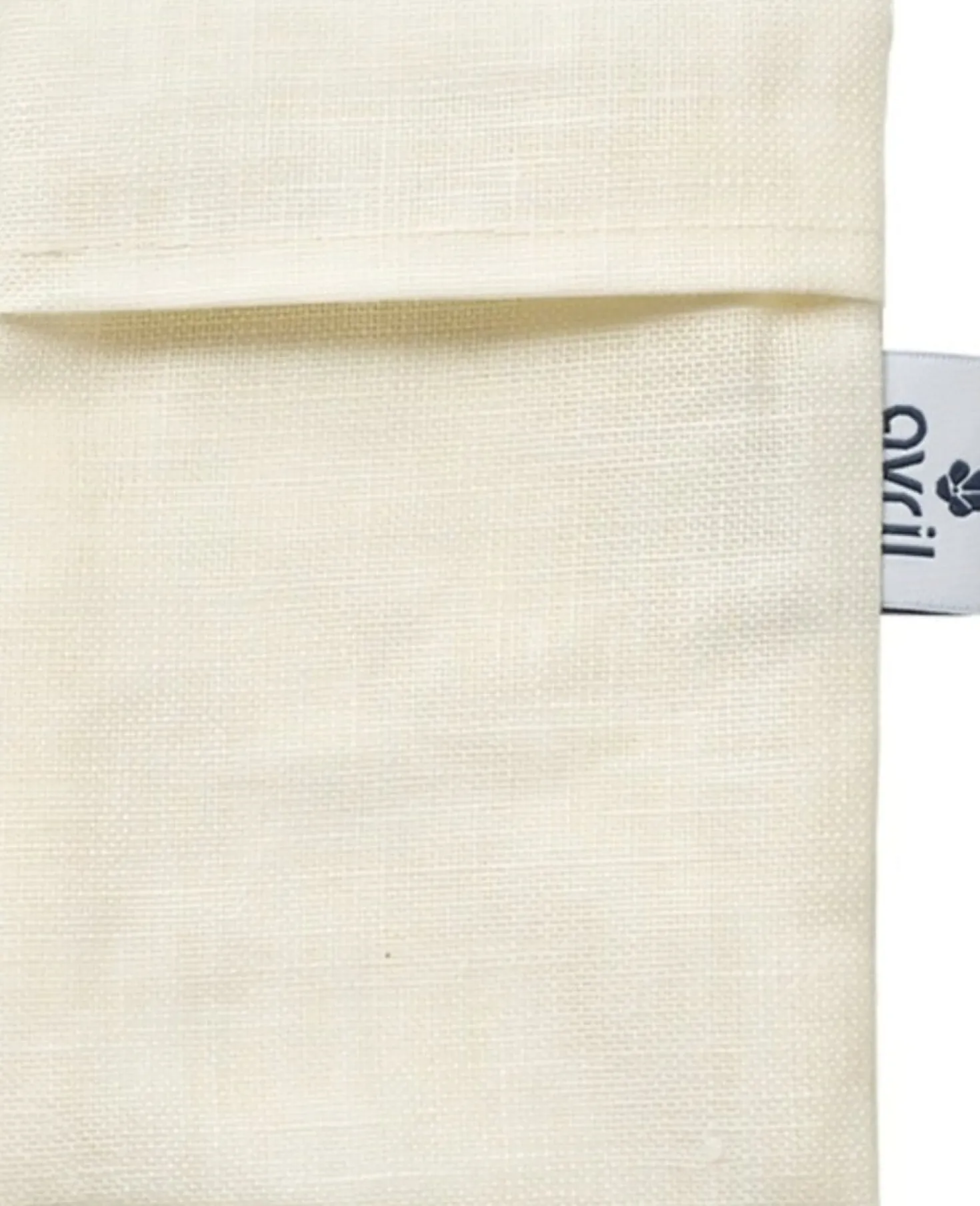 Coated Linen Soap Bag