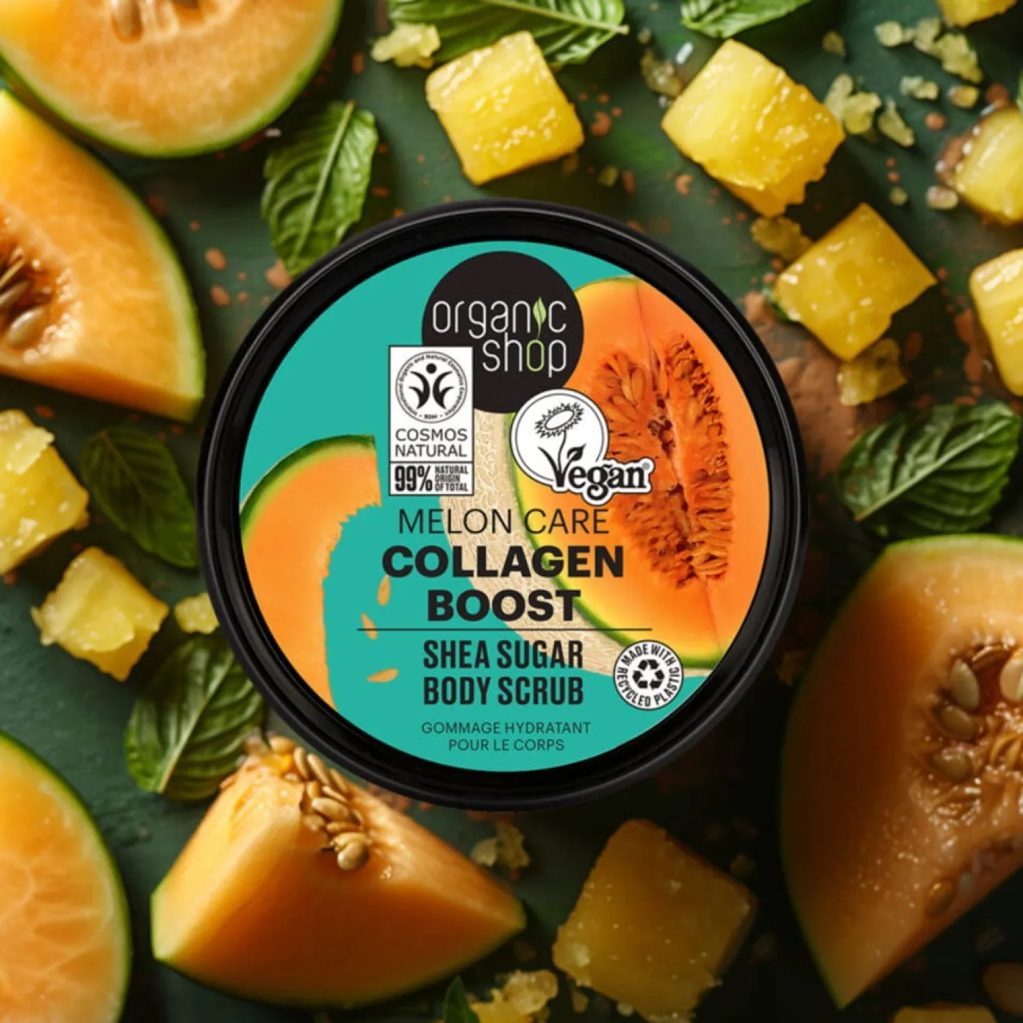 Collagen Boost Body Scrub Melon Care, 250 ml