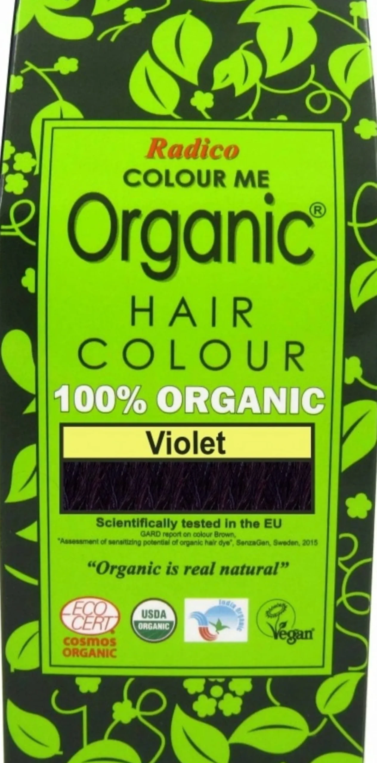Colorante Vegetale per Capelli Violet, 100 g