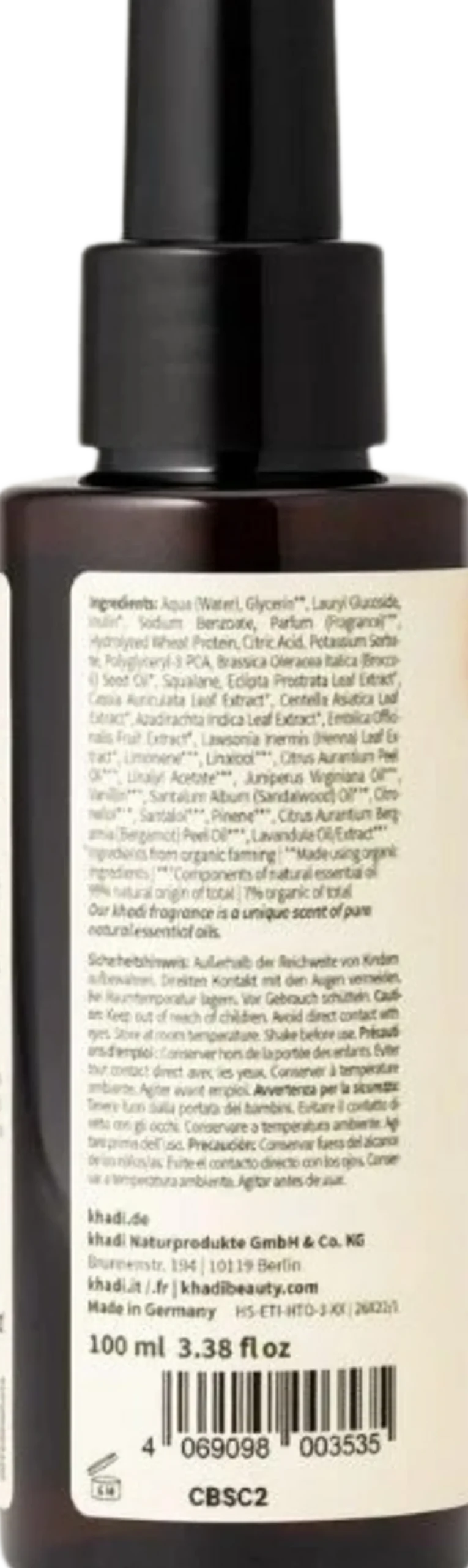 Color Brilliance - Spray Ayurvedico Trattamento Leave-In, 100 ml
