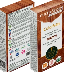 ColorVãti Organic Herbal Hair Color - 07 Brown, 100 g