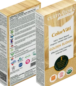 ColorVãti Organic Herbal Hair Color - 01 Golden Blonde, 100 g