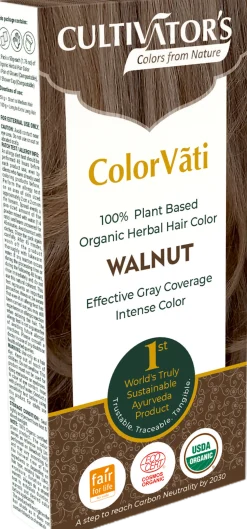 ColorVãti Organic Herbal Hair Color - 14 Walnut, 100 g