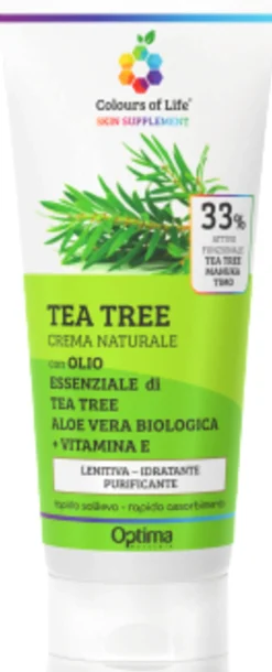Colours of Life Crema Eudermica Tea Tree, 100 ml