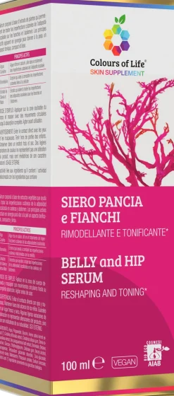 Colours of Life Siero Pancia e Fianchi, 100 ml
