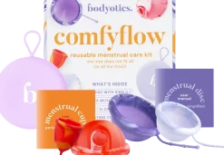 Comfyflow - Set per il Ciclo (Dischi e Coppetta), 5 pezzi
