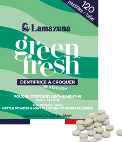 Compresse di Dentifricio green fresh, 120 pezzi