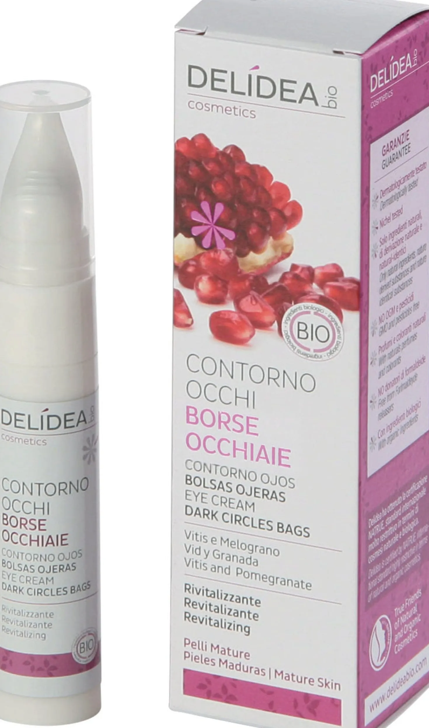 Contorno Occhi Vitis & Melograno Bio, 10 ml