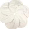 Coppette Seno in Cotone per l'Allattamento, Natural, 3 paia