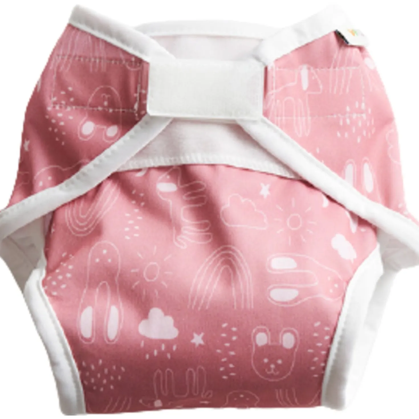 Copri Pannolino Taglia L, Pink Sprinkle