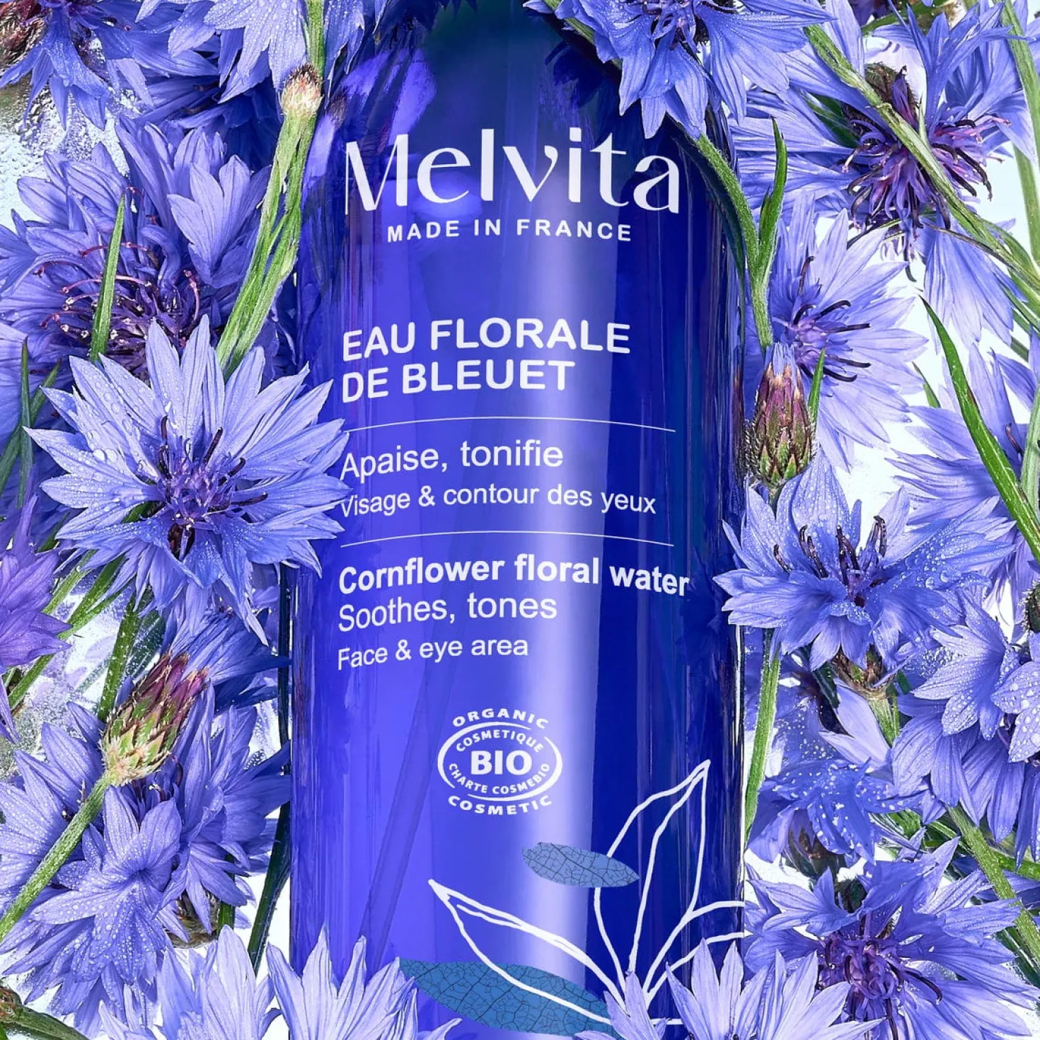 Cornflower Floral Water, 200 ml