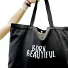 Cotton Bag BORN BEAUTIFUL XL