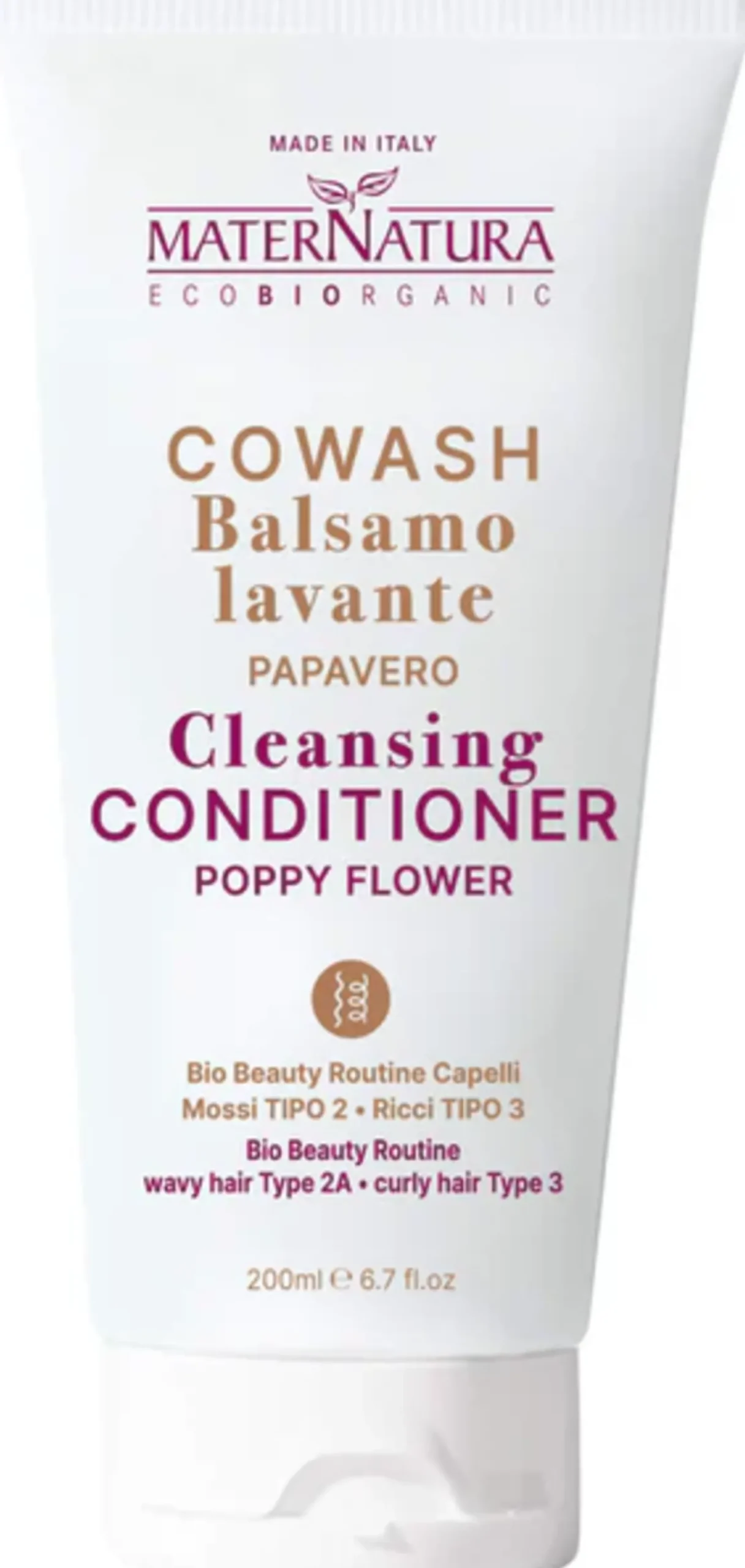 Cowash Balsamo Lavante al Papavero, 200 ml