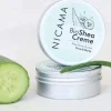 Crema al Burro di Karité Bio, Aloe Vera e Cetriolo, 50 ml