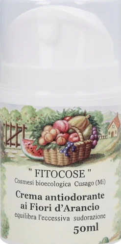 Crema Antiodorante ai Fiori Arancio, 50 ml