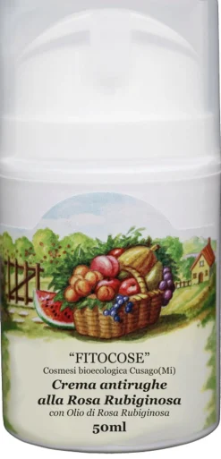 Crema Antirughe alla Rosa Rubiginosa, 50 ml