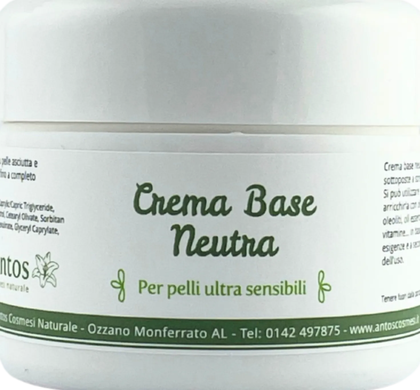 Crema Base Neutra , 100 ml