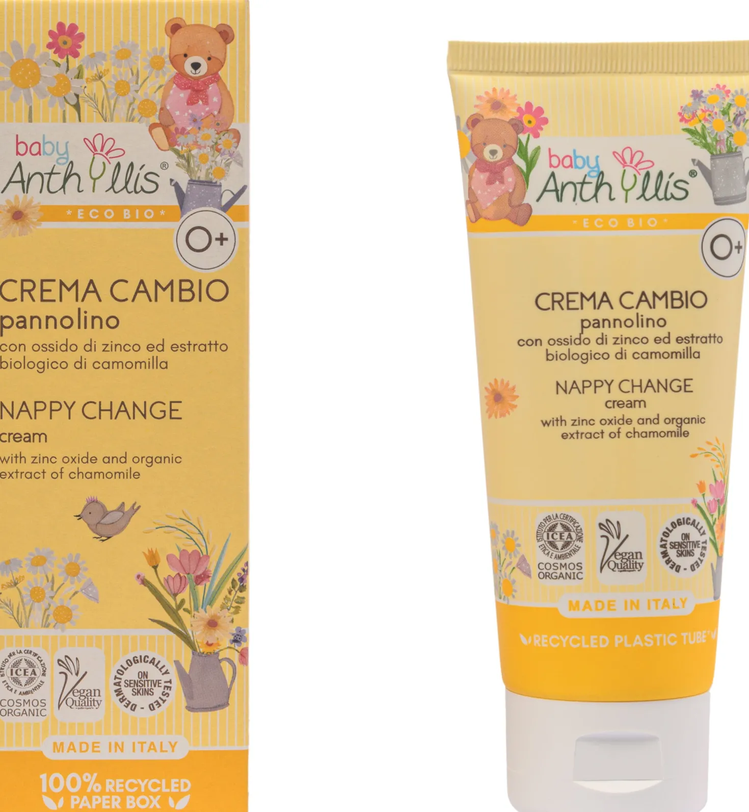 Crema Cambio Pannolino, 100 ml