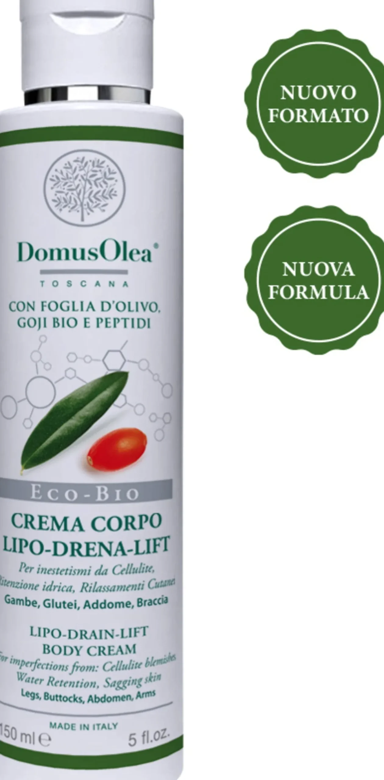 Crema Corpo Lipo-Drena-Lift, 150 ml