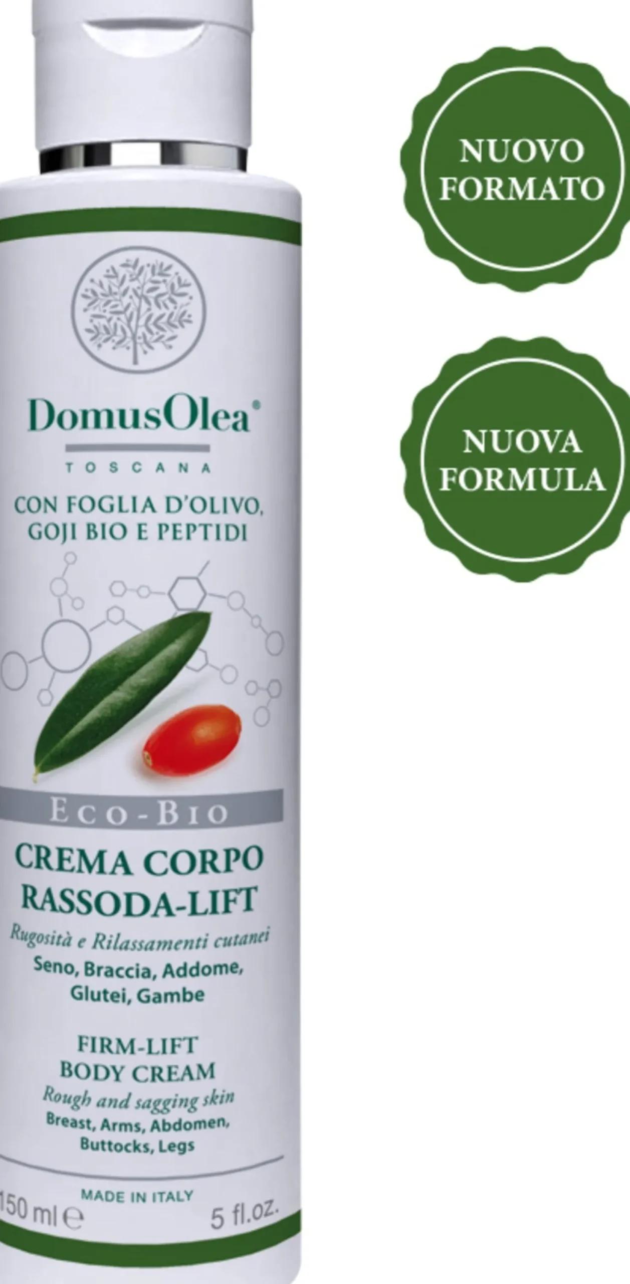 Crema Corpo Rassoda Lift, 150 ml