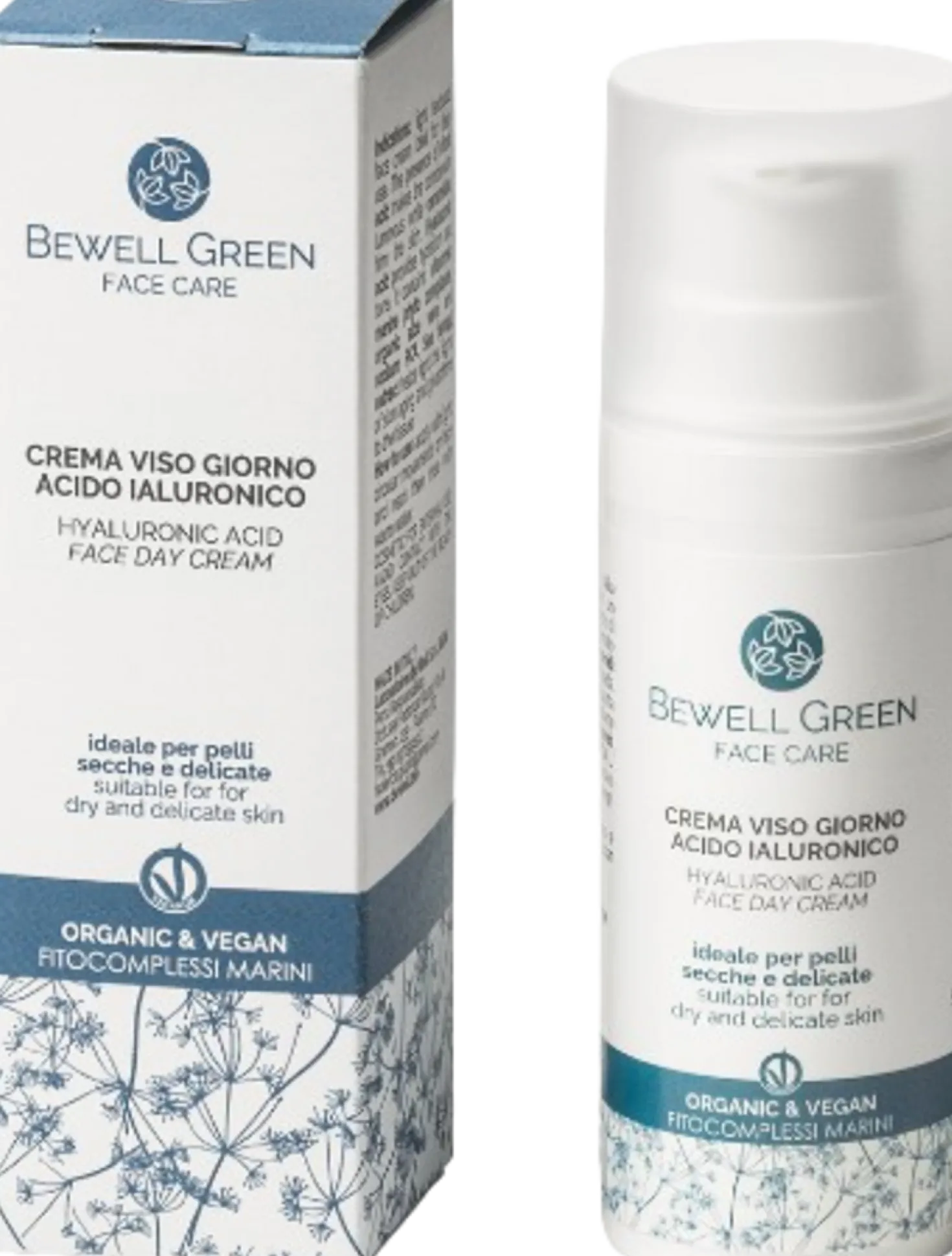 Crema Giorno Acido Jaluronico e Alghe, 50 ml