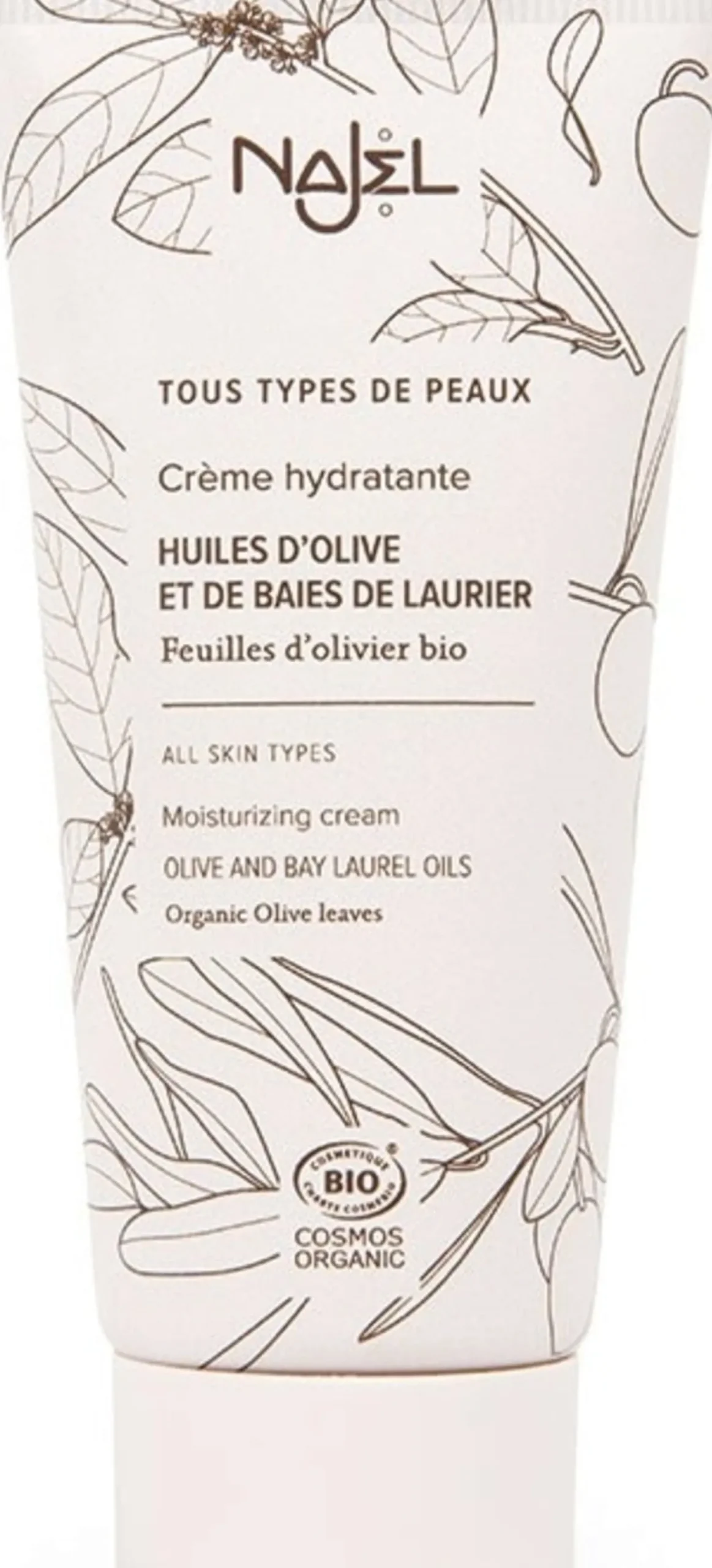 Crema Idratante alle Foglie di Ulivo Bio, 50 ml