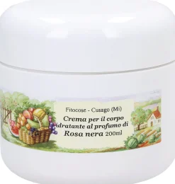 Crema Idratante Corpo, Rosa Nera (200 ml)