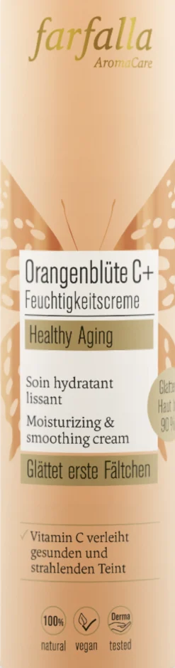 Crema Idratante Fiori d'Arancio e Vitamina C+, 30 ml