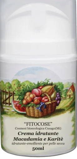 Crema Idratante Macadamia e Karité, 50 ml