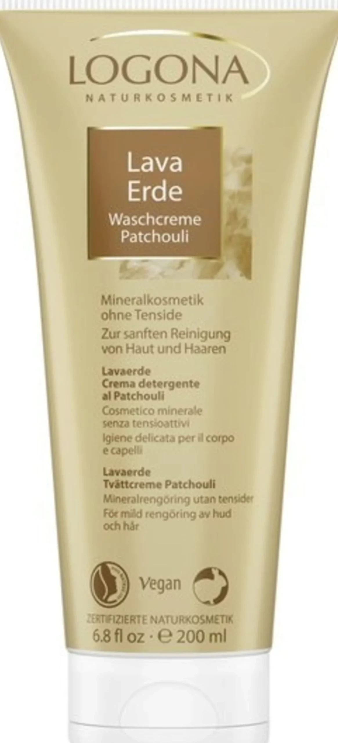 Crema Lavante Argilla & Patchouli, 200 ml