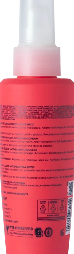 Crema Leggera Leave-In Modellante Ricci, 125 ml