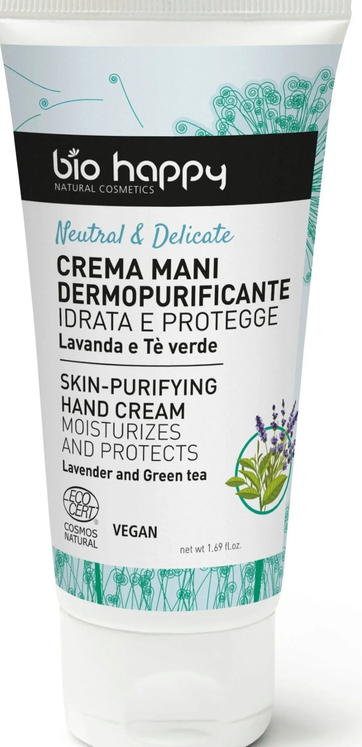 Crema Mani Dermopurificante, 50 ml