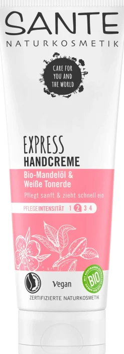 Crema Mani Express Argilla Bianca & Mandorla, 75 ml