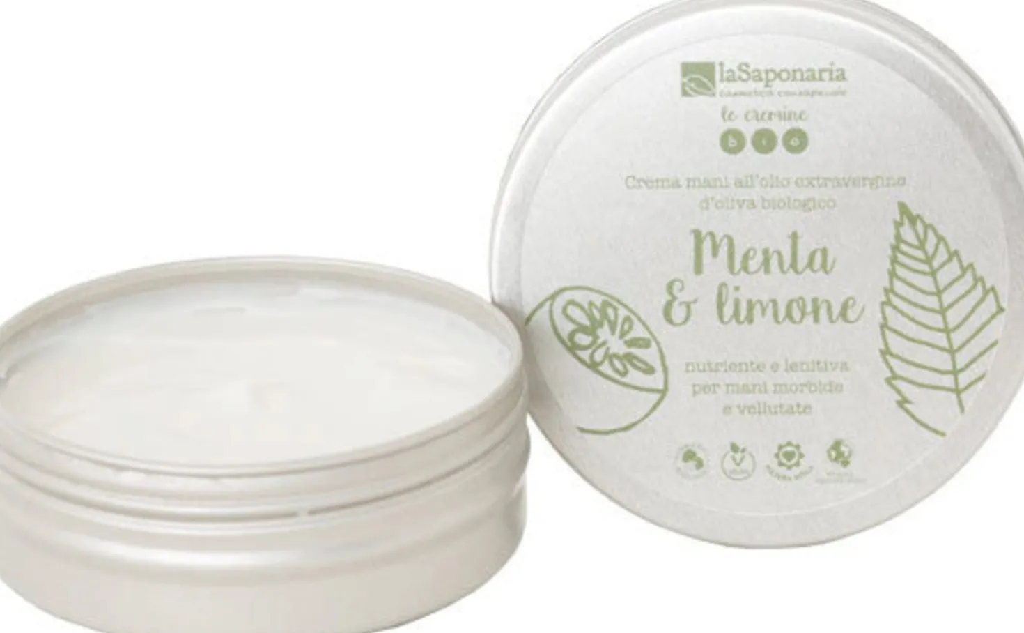 Crema Mani Menta & Limone, 60 ml