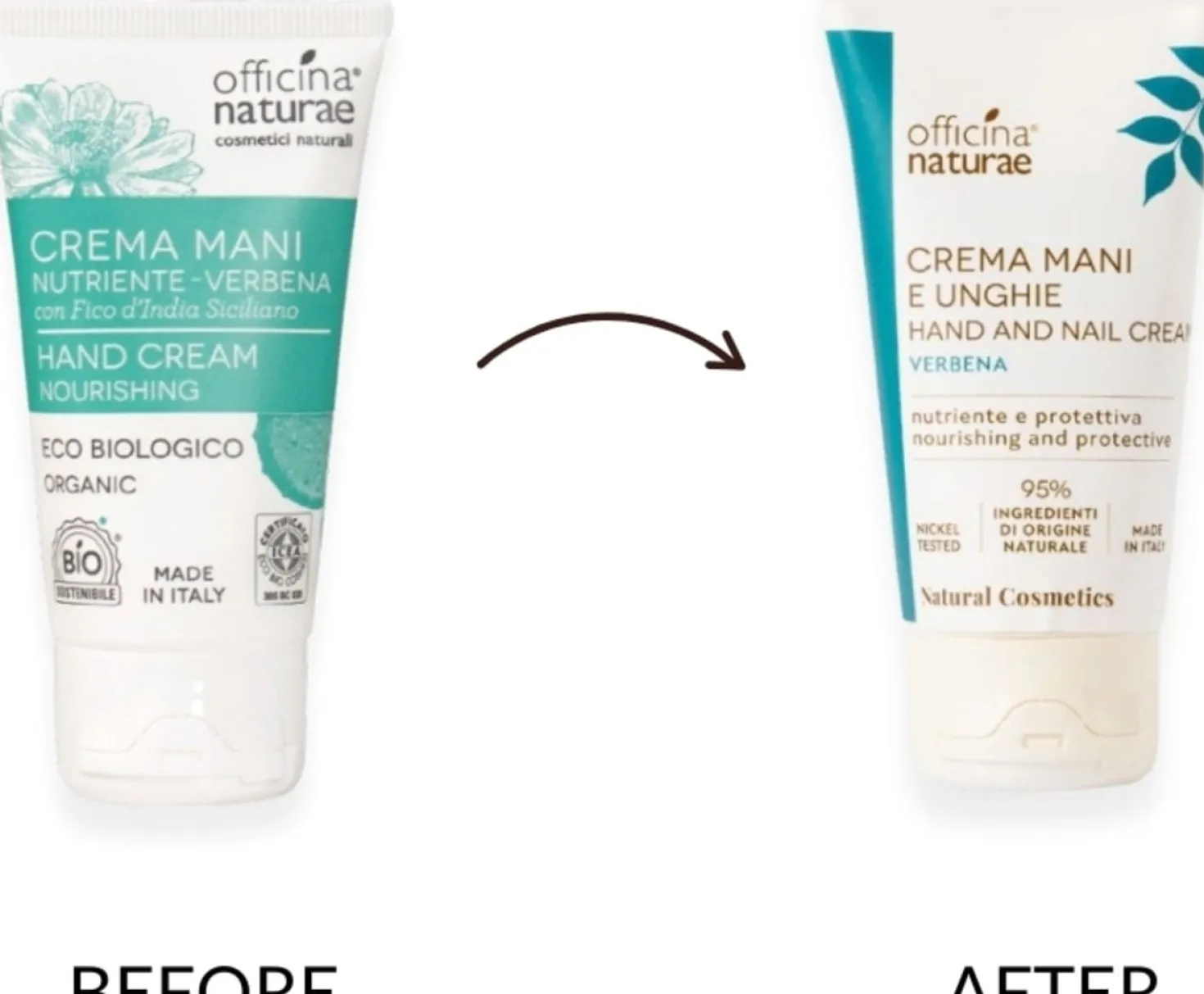 Crema Mani Nutriente Verbena, 50 ml