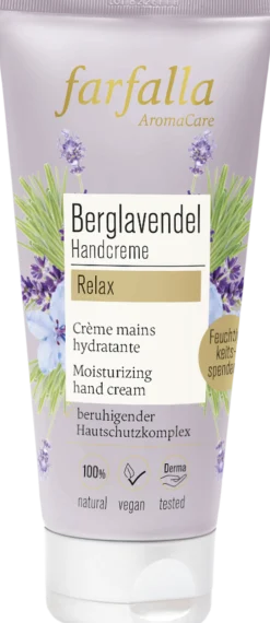 Crema Mani Rilassante alla Lavanda di Montagna, 50 ml