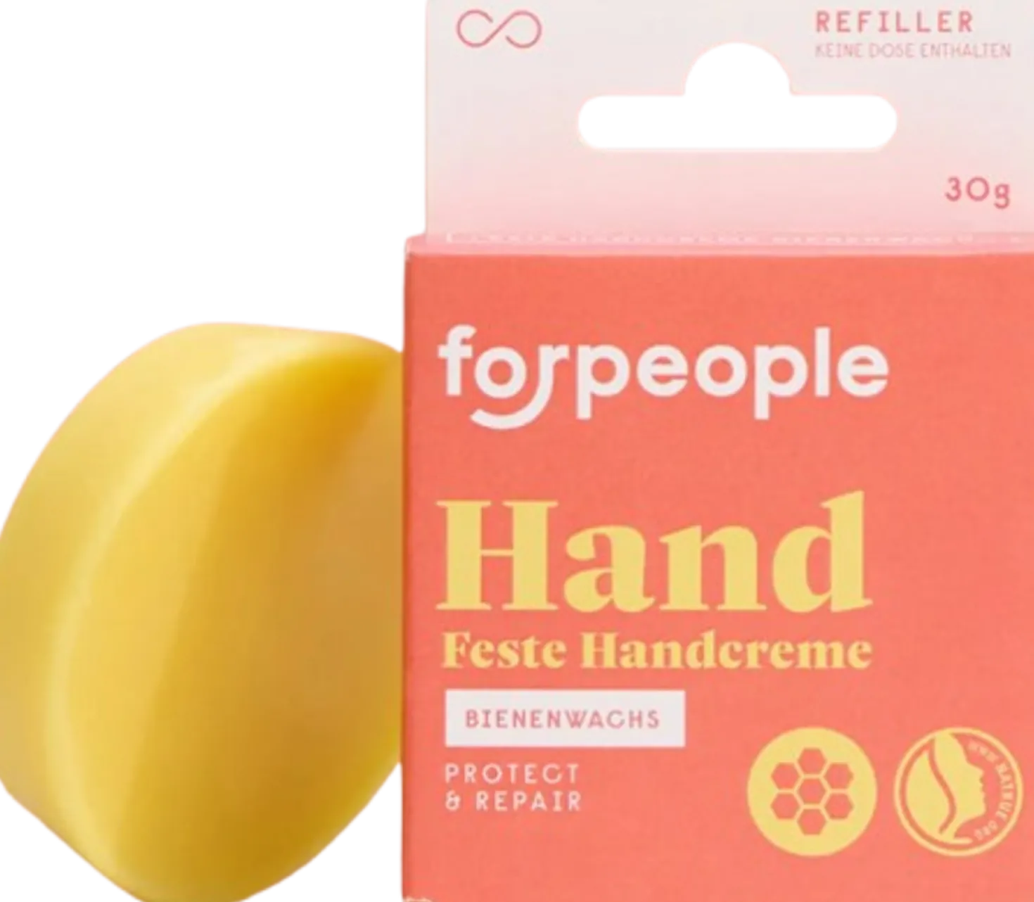 Crema Mani Solida alla Cera d'Api, Ricarica (30 g)