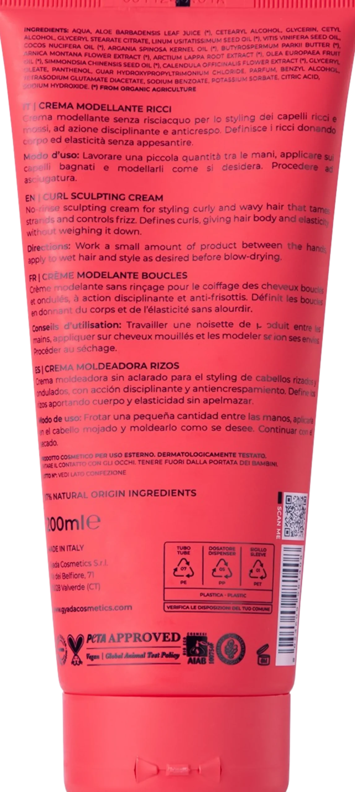 Crema Modellante Ricci, 200 ml