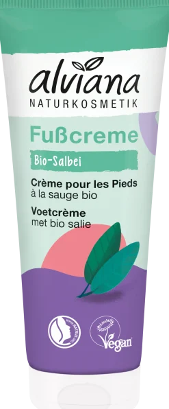 Crema Piedi alla Salvia Bio, 75 ml