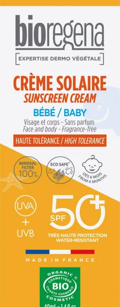 Crema Solare per Bambini SPF 50+, 40 ml