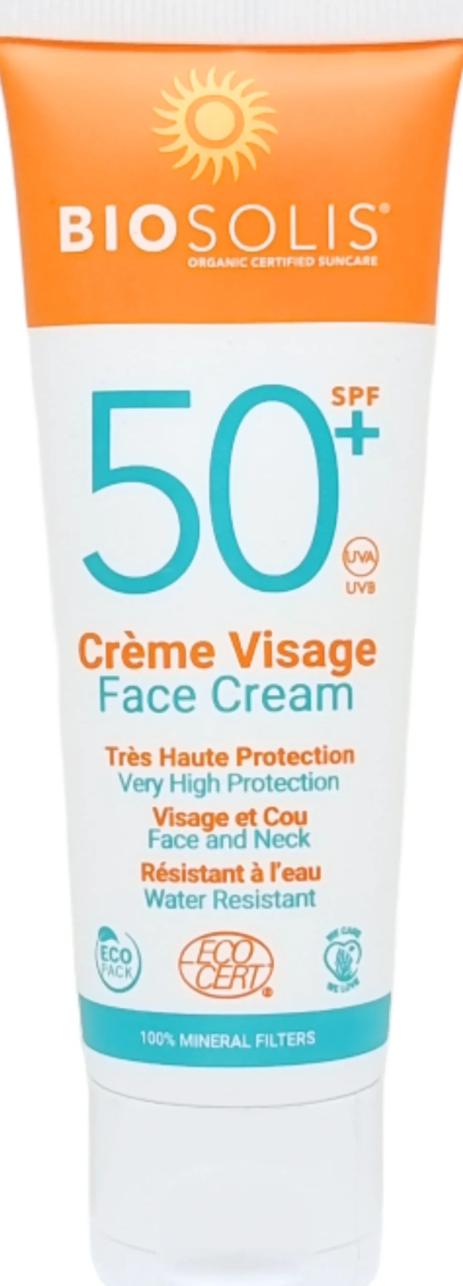 Crema Solare Viso SPF 50+, 50 ml