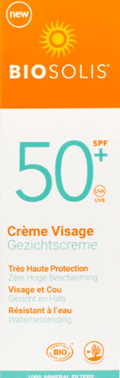 Crema Solare Viso SPF 50+, 50 ml