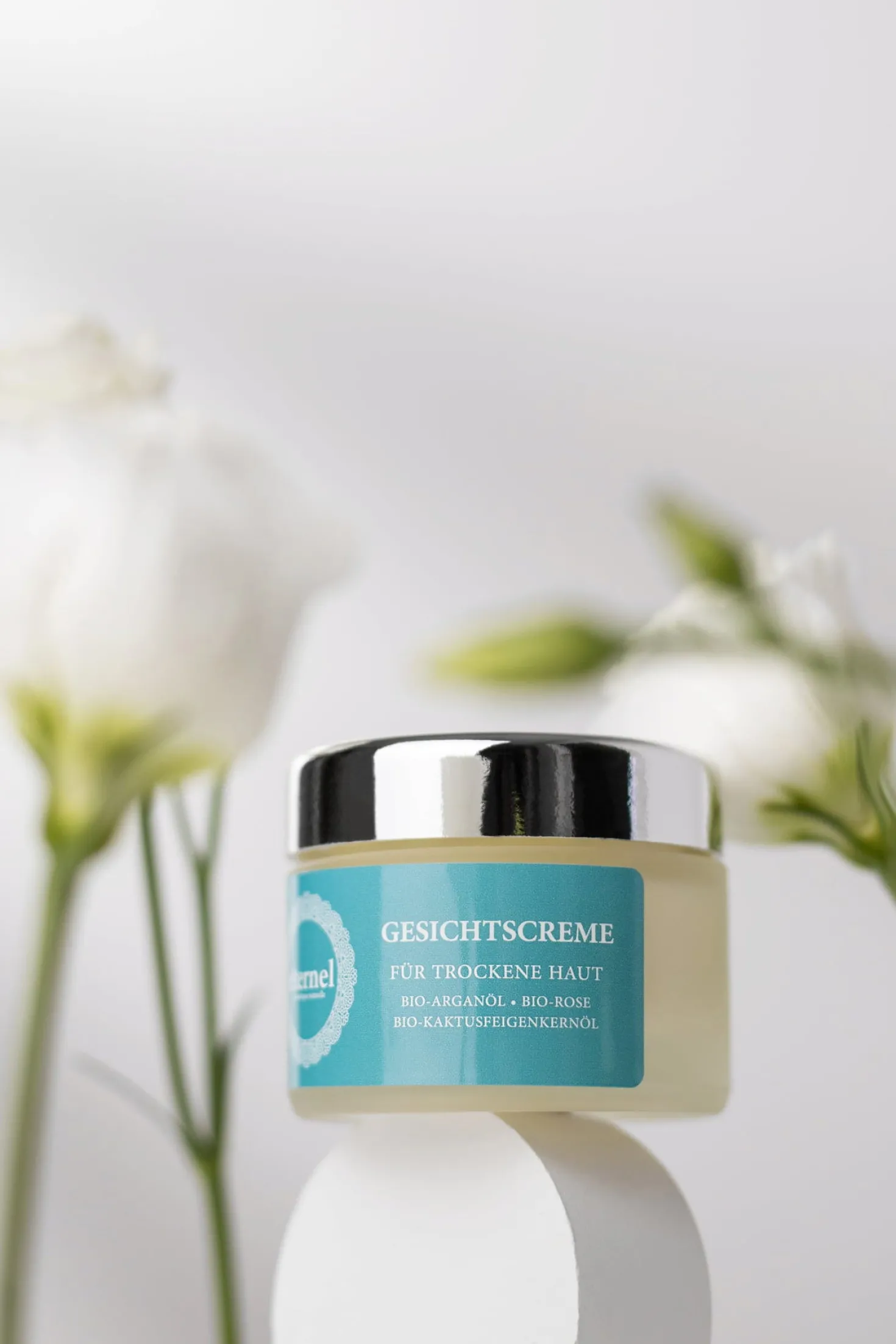 Crema Viso alla Rosa per Pelli Secche, 30 ml