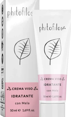 Crema Viso Idratante con Mela, 50 ml