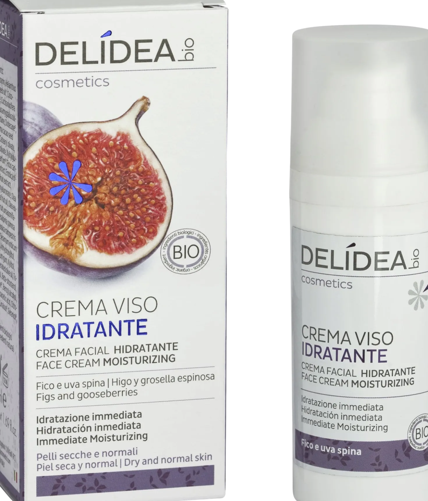Crema Viso Idratante Fico & Uva Spina, 50 ml