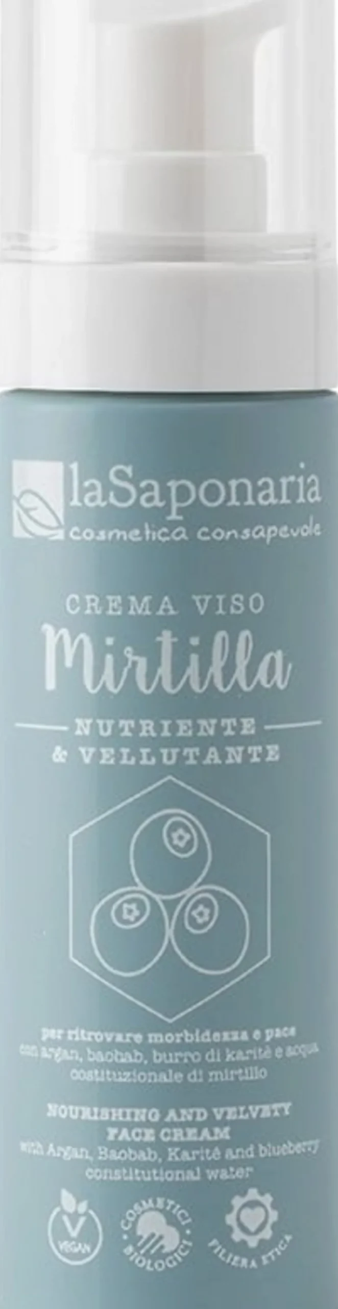 Crema Viso Nutriente Mirtilla, 50 ml