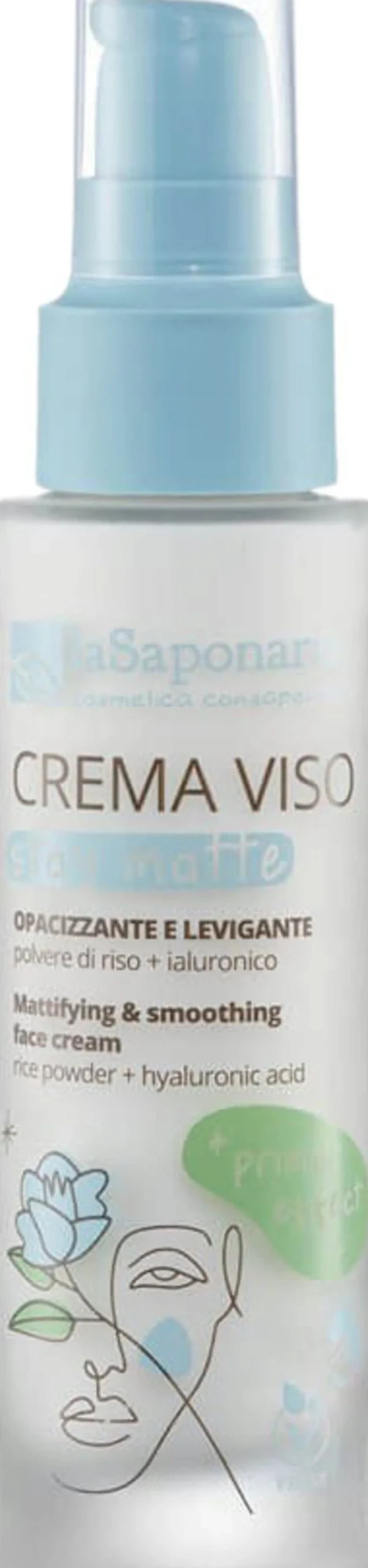 Crema Viso Opacizzante e Levigante, 50 ml