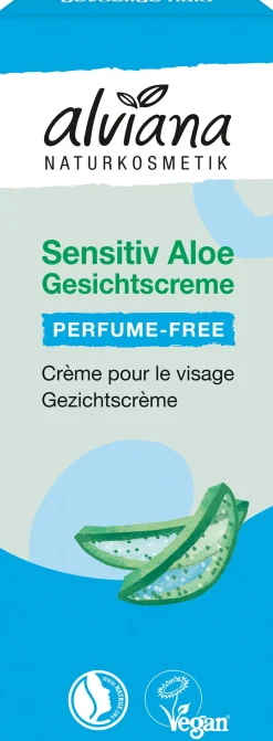 Crema Viso Sensitiv all'Aloe, 50 ml